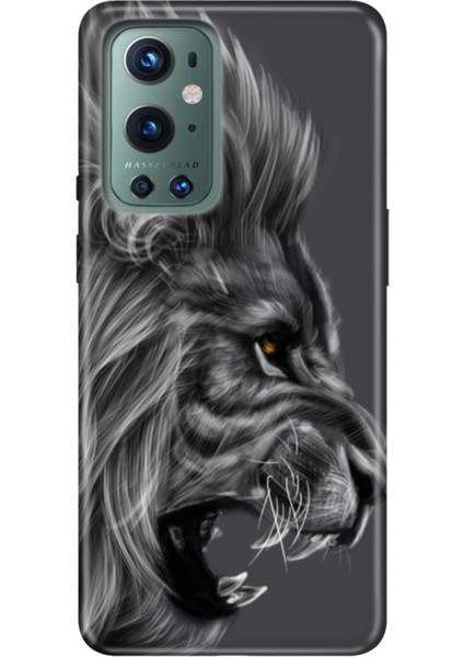 Oneplus 9 Pro Kılıf Tioserisi Resimli Silikon Kara Aslan