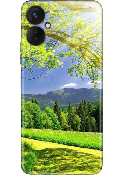 Oneplus 9 Pro Kılıf Silikon Desenli Resimli Uv Kapak Mis Oksijen