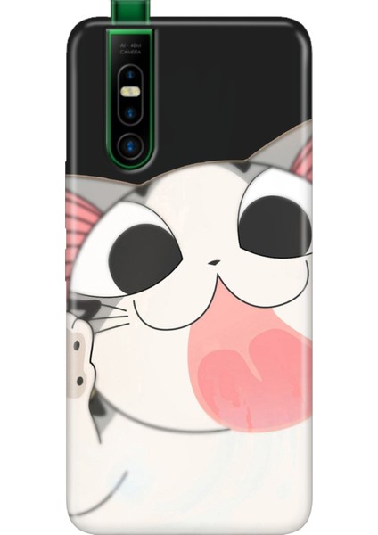 Infinix S5 Pro Kılıf Telefon Kılıfı S5-Pro Baskılı Fat Cat