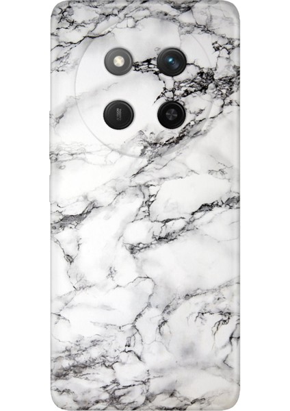 Honor X60 Pro - X9C 5g Kılıf Renkli Silikon Baskılı Tpu Banyo Mermer