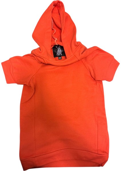 Turuncu Kapüşonlu Köpek Sweatshirtü Xl/2xl | Şık ve Rahat Köpek Hoodie