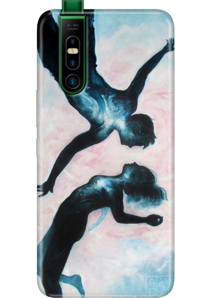 Infinix S5 Pro Kılıf Silikon Desenli Infinix S5 Pro Waterlove