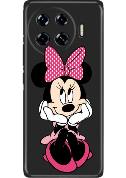 Tecno Spark 20 Pro Plus 6.78INC Kılıf Renkli Silikon Baskılı Tpu Minnie Karakter