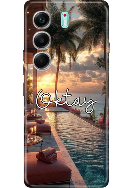 Oppo Reno A16 A54 A74 2z A5 A9 2020 4 5 6 7 Lite Kılıf Kişiye Özel Isim Yazılı Silikon Grafik-93