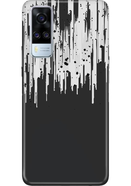 Vivo Y51 Uyumlu Kılıf Desenli Baskılı Silikon Cool Buzz