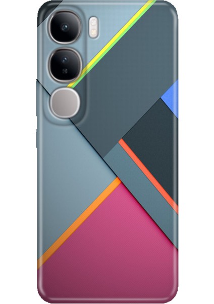 Vivo V40 Lite Kılıf V40 Lite Desenli Tpu Silikon Baskılı 6d Renkler