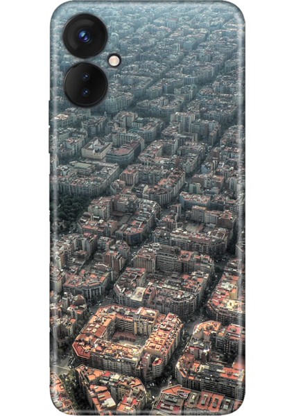 Oneplus 9 Pro Kılıf Silikon Desenli Resimli Uv Kapak Barcelona