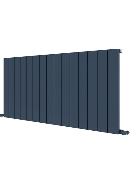 Nemo Yatay Alüminyum Radyatör Modern Tasarım Antrasit 0600 x 0850-SINGLE