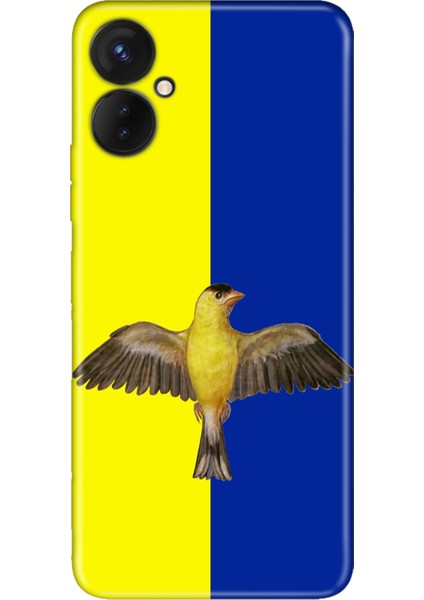 Oneplus 9 Pro Kılıf Silikon Desenli Resimli Uv Kapak Sarı Kanaryam