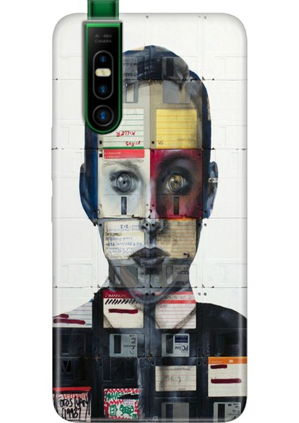 Infinix S5 Pro Kılıf Telefon Kılıfı S5-Pro Baskılı Art Collage