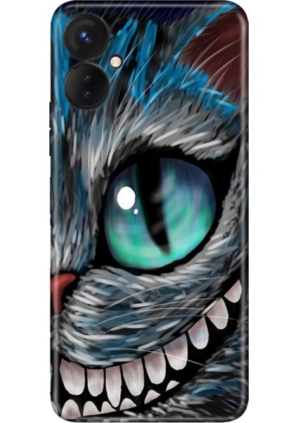 Oneplus 9 Pro Kılıf Silikon Desenli Resimli Uv Kapak Arsız Kedi