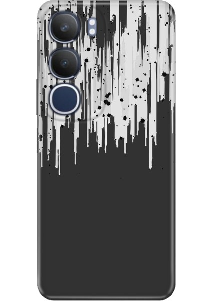 Vivo Y19S Uyumlu Kılıf Dekoratif Silikon Baskılı VIVO-Y19S Kapak Cool Buzz