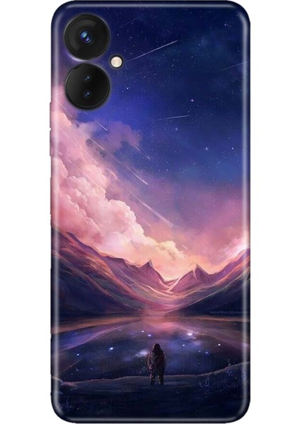 Oneplus 9 Pro Kılıf Silikon Desenli Resimli Uv Kapak Mars Life