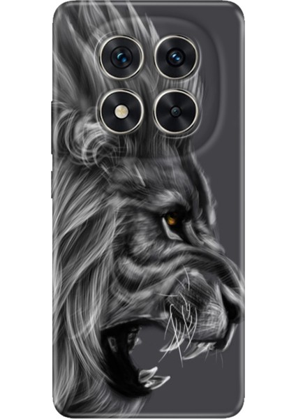 Xiaomi Redmi Note 15 Pro 5g Kılıf Renkli Silikon Baskılı Tpu Kara Aslan