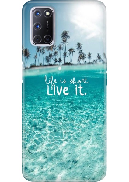 Oppo A52 A72 A92 Uyumlu Kılıf Silikon Desenli Resimli Kapak Hayat Kısa