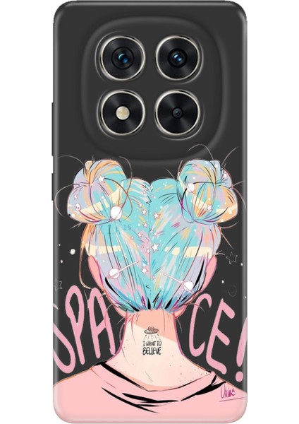 Xiaomi Redmi Note 15 Pro Plus+ 5g Kılıf Renkli Silikon Baskılı Tpu Uzaydan Gelen Kız