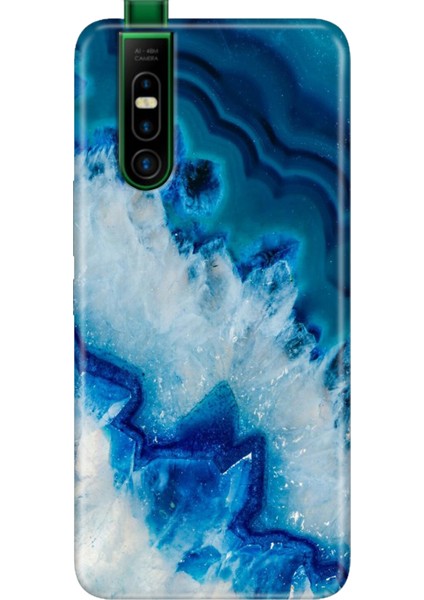 Infinix S5 Pro Kılıf Silikon Desenli Infinix S5 Pro Koyu Ametist
