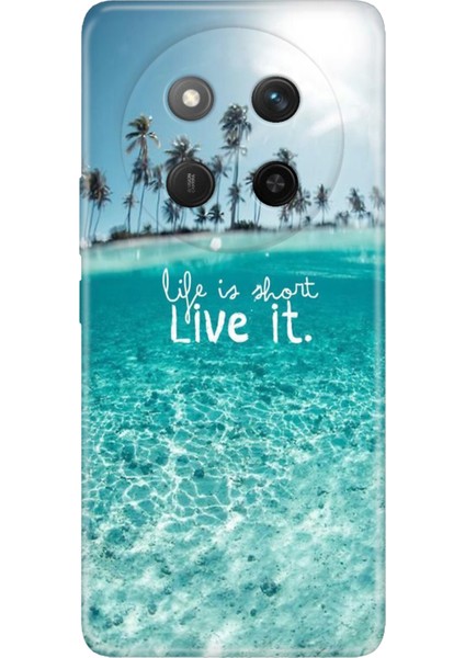 Honor X60 Pro - X9C 5g Kılıf Renkli Silikon Baskılı Tpu Hayat Kısa