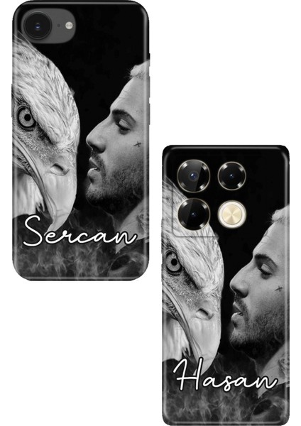 Samsung Galaxy A53 A54 A55 A56 A72 A73 A74 Kılıf Kişiye Özel Isim Yazılı Silikon GÖRSEL102