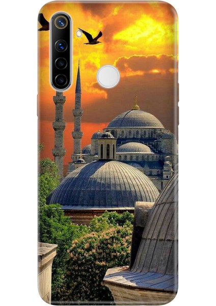 Realme C3 5i 6i Uyumlu Kılıf Silikon Desenli Resimli Kapak Kızılistanbul