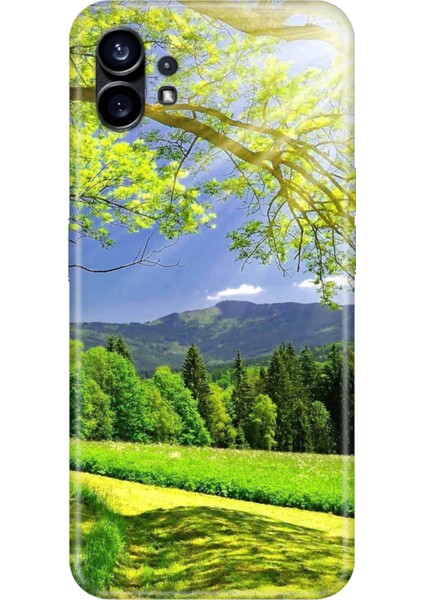 Nothing Phone 1 Uyumlu Kılıf Kapak Silikon Resimli Mis Oksijen