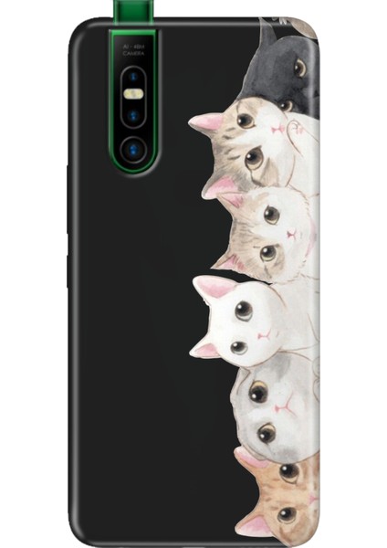 Infinix S5 Pro Kılıf Telefon Kılıfı S5-Pro Baskılı Pisi Pisi Kedi