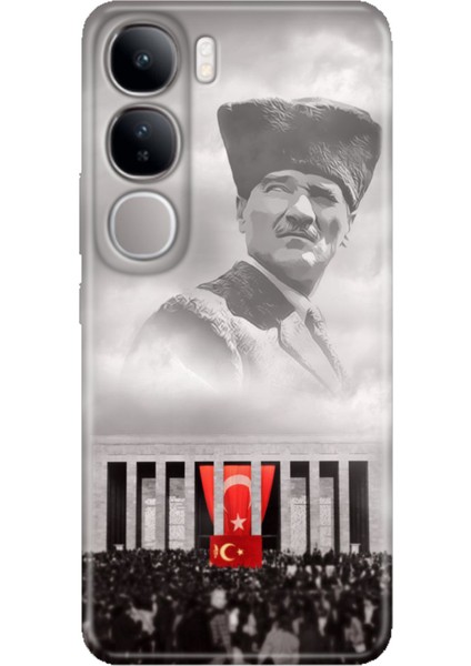 Vivo V40 Lite Kılıf V40 Lite Desenli Tpu Silikon Gazi Mustafa