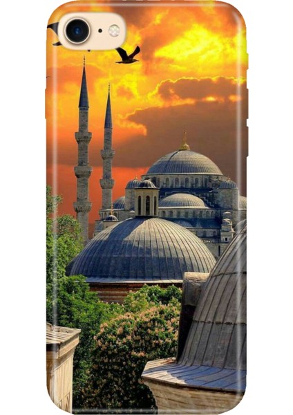 iPhone 7 8 Se 2020 2022 Uyumlu Kılıf Desenli Baskılı Silikon Kızılistanbul