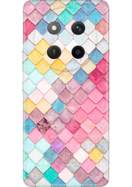 Honor X60 Pro - X9C 5g Kılıf Renkli Silikon Baskılı Tpu Renkli Çatı