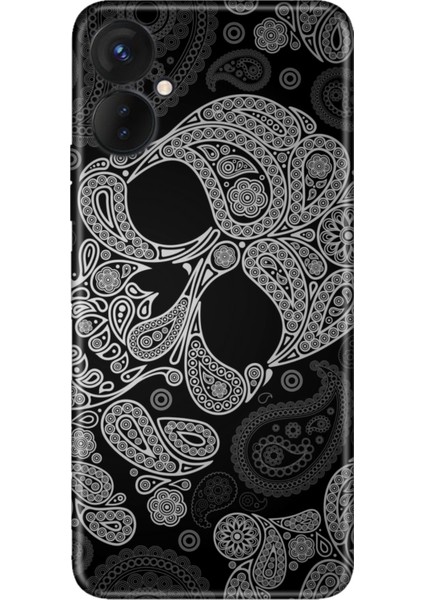 Oneplus 9 Pro Kılıf Silikon Desenli Resimli Uv Kapak Skuller