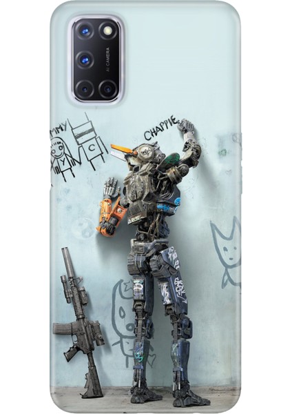 Oppo A52 A72 A92 Uyumlu Kılıf Silikon Desenli Resimli Kapak Chappie