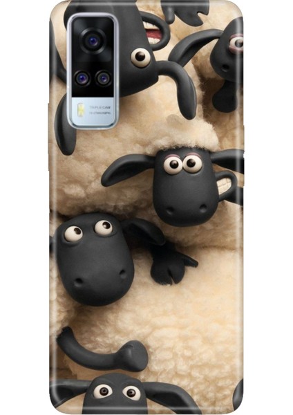 Vivo Y51 Uyumlu Kılıf Resimli Desenli Silikon SHAUN115
