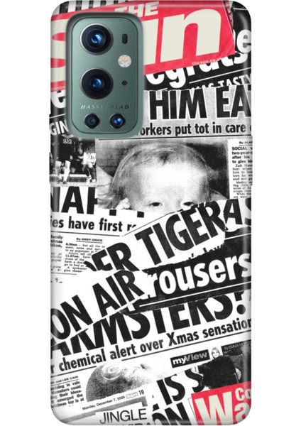 Oneplus 9 Pro Kılıf Tioserisi Resimli Silikon Gazete News