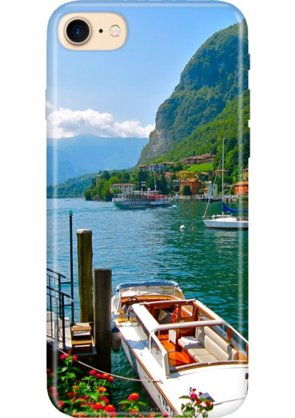 iPhone 7 8 Se 2020 2022 Uyumlu Kılıf Desenli Baskılı Silikon Como