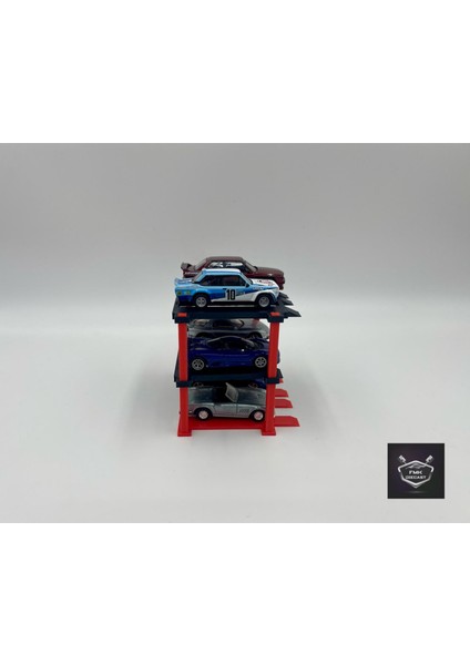 Hot Wheels Arabalar Için 3 Katlı Araba Lift (1:64 Ölçek) fiyatları