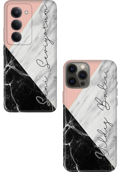 Nothing Phone 1 - Phone 2 Kılıf Kişiye Özel Isim Yazılı Silikon Ffc-25