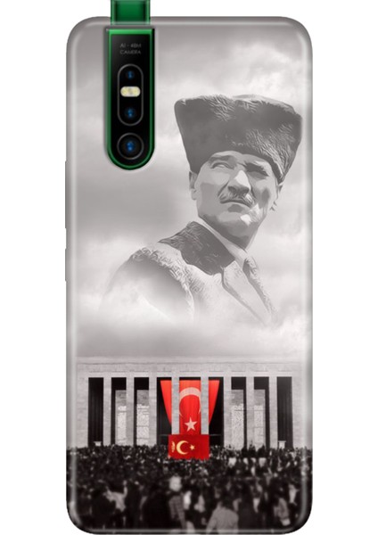 Infinix S5 Pro Kılıf Silikon Desenli Infinix S5 Pro Gazi Mustafa