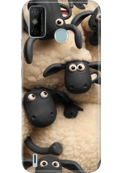 Tecno Spark 6 Go Uyumlu Kılıf Resimli Desenli Silikon SHAUN115