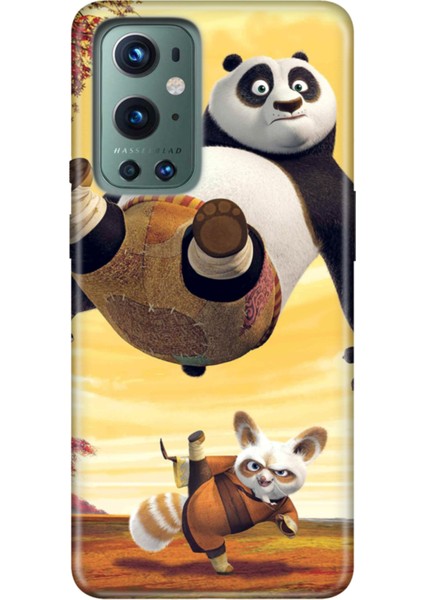 Oneplus 9 Pro Kılıf Tioserisi Resimli Silikon Kungfu Panda