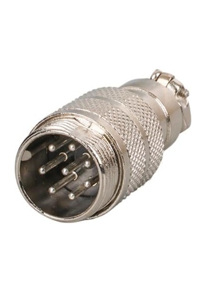 Mayk GX16-8 Pinli Metal Erkek Konnektör (M16 - 16mm)