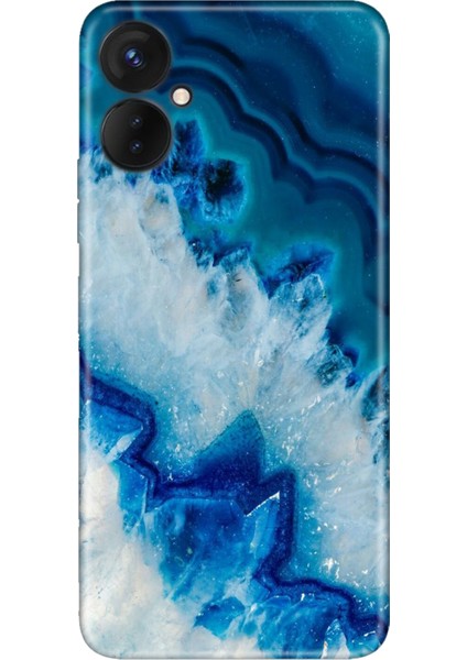 Oneplus 9 Pro Kılıf Silikon Desenli Resimli Uv Kapak Koyu Ametist