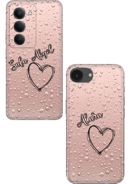 Vivo Y15S Y32 Y33S Y51 Y22S Y35 Y70 V21 V21E Y27 Y19S Kılıf Kişiye Özel Isim Yazılı Silikon Grafik-57