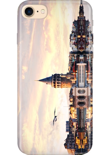 iPhone 7 8 Se 2020 2022 Uyumlu Kılıf Desenli Baskılı Silikon Yeditepe