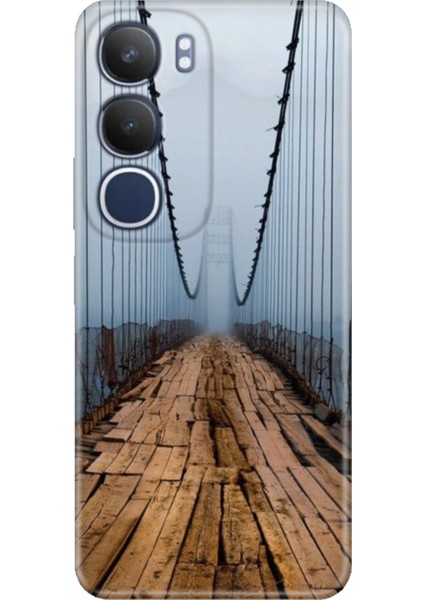 Vivo Y19S Kılıf Vivo Y19S Dekoratif Silikon Baskılı A58 Kapak Irlanda