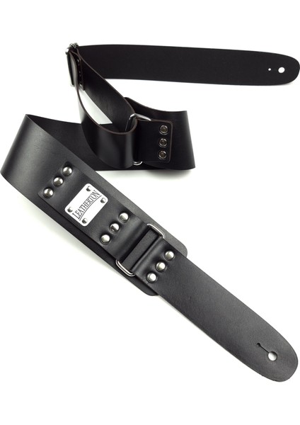 Lt Loader Hakiki Deri Gitar Askısı (Siyah)