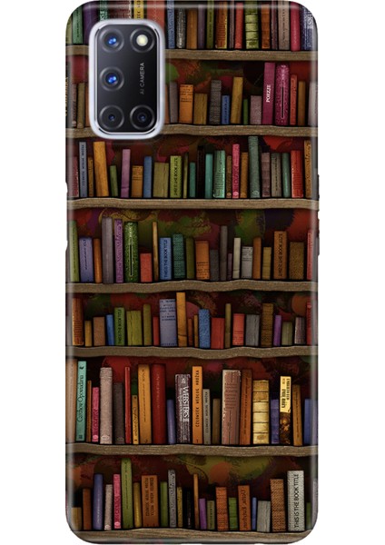 Oppo A52 A72 A92 Uyumlu Kılıf Silikon Desenli Resimli Kapak Kütüphane