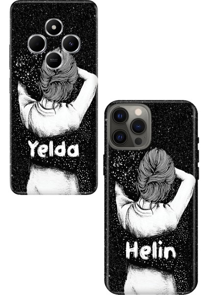 Tecno Pova Neo 2 3 4 5 6 7 Pro Kılıf Kişiye Özel Isim Yazılı Silikon Ert-24