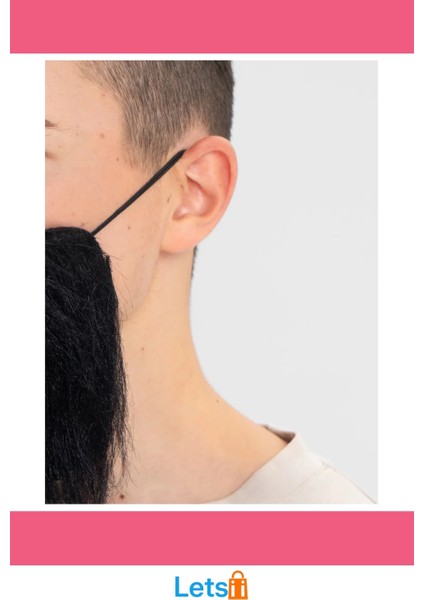 Yumuşak Sentetik Siyah Renk Takma Sakal Bıyık Takımı modelleri