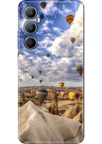 Realme C65 Kılıf Uv-Color Telefon Kılıfı C65 Baskılı Ürgüp Kapadokya