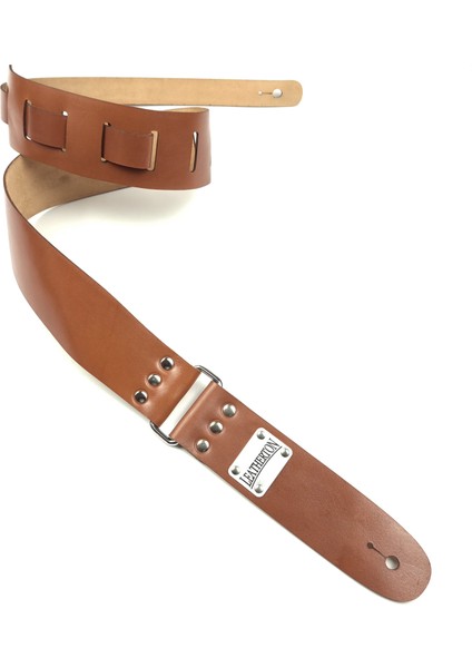 Stinger Hakiki Deri Gitar Askısı (Camel)